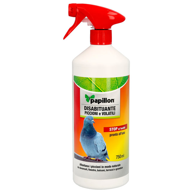 Repelente palomas y pajaros (750 ml.) repelente / ahuyentador aves, repelente pajaros, ahuyentador aves ventanas, tejados, etc
