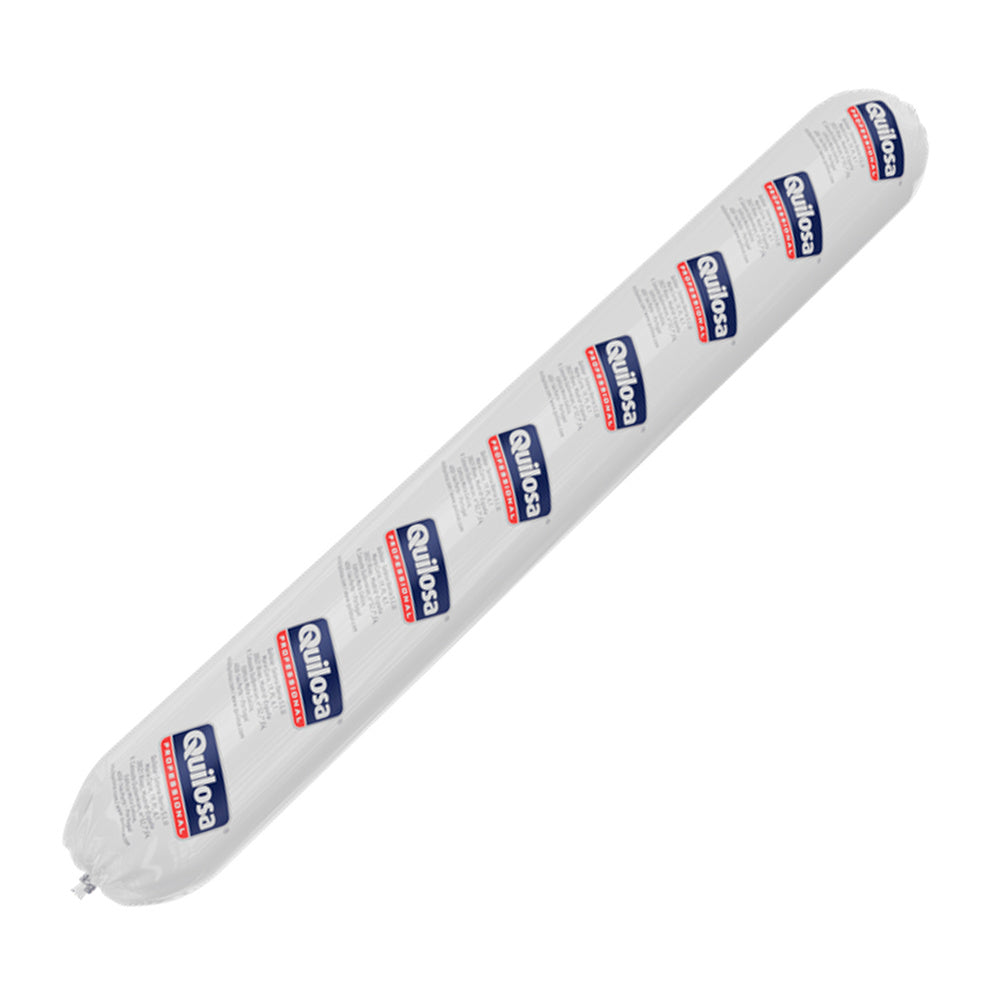 Masilla poliuretano blanca 600 cc. En bolsa