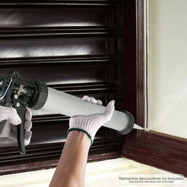 Masilla poliuretano gris bolsa 600 ml. sellador poliuretano, sellador cemento, ladrillo, cerámica, metales