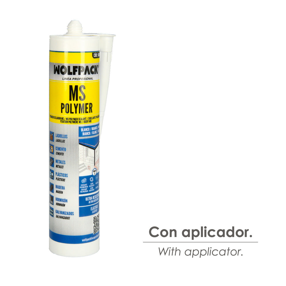 Ms polymer multiuso gripper blanco