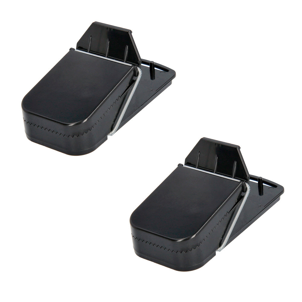 Trampa ratones plástico 9.5 x 4.7 cm. (bolsa 2 unidades)