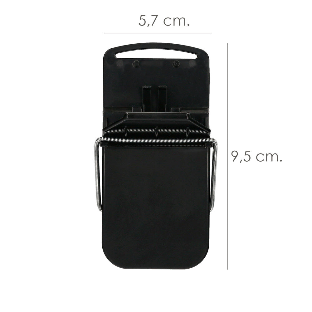 Trampa ratones plástico 9.5 x 4.7 cm. (bolsa 2 unidades)