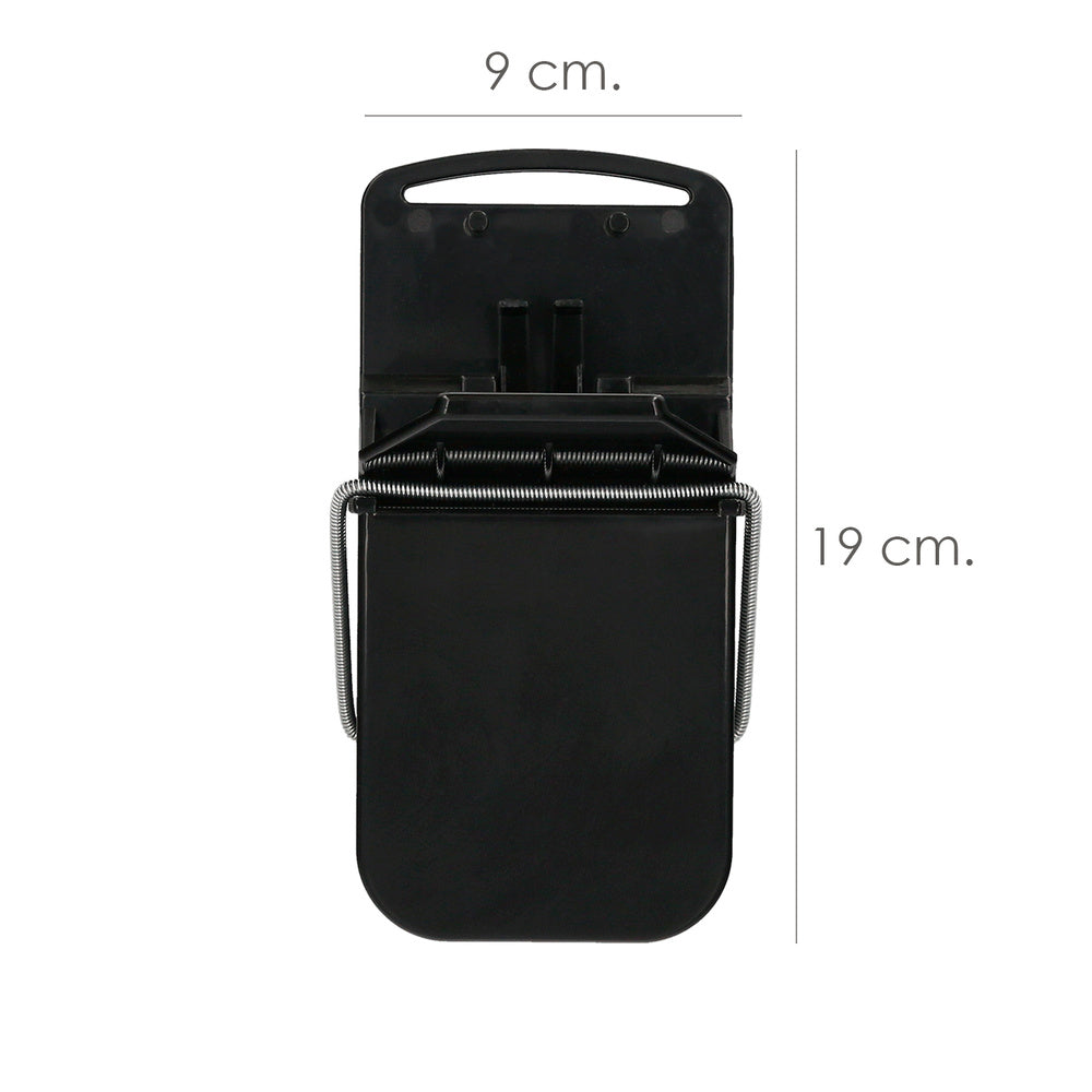 Trampa ratas / ratones plástico 19 x 9 cm. Ratonera, ratera, trampa topos, topera