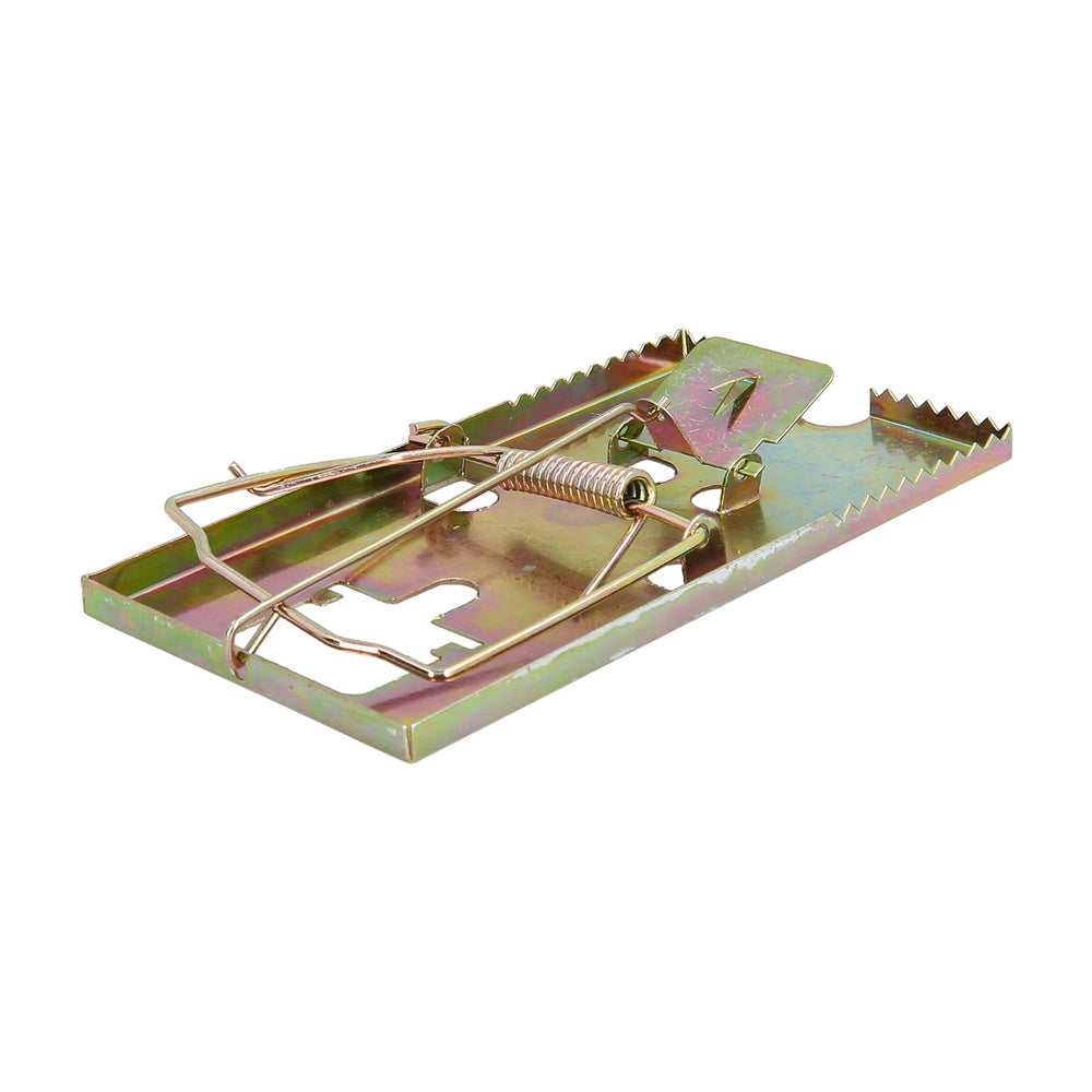 Trampa ratas metálica galvanizada 16 x 8.8 cm.