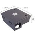 Caja protege cebos para trampas