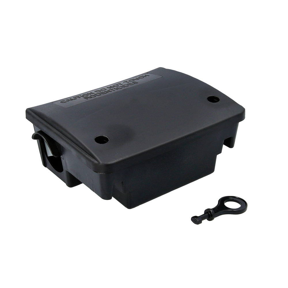 Caja protege cebos para trampas