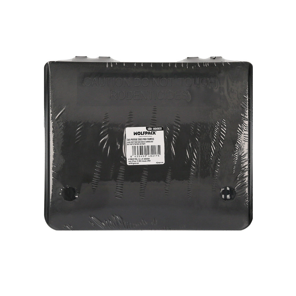 Caja protege cebos para trampas