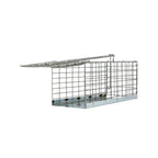Trampa ratas jaula metal completa 21x10x10 cm