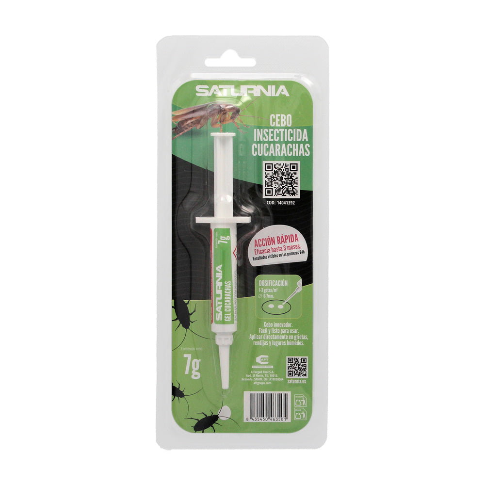 Cockroach gel bait insecticide syringe 7 grams