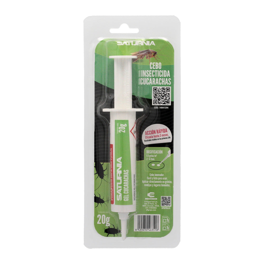 Cockroach gel insecticide bait syringe 20 grams