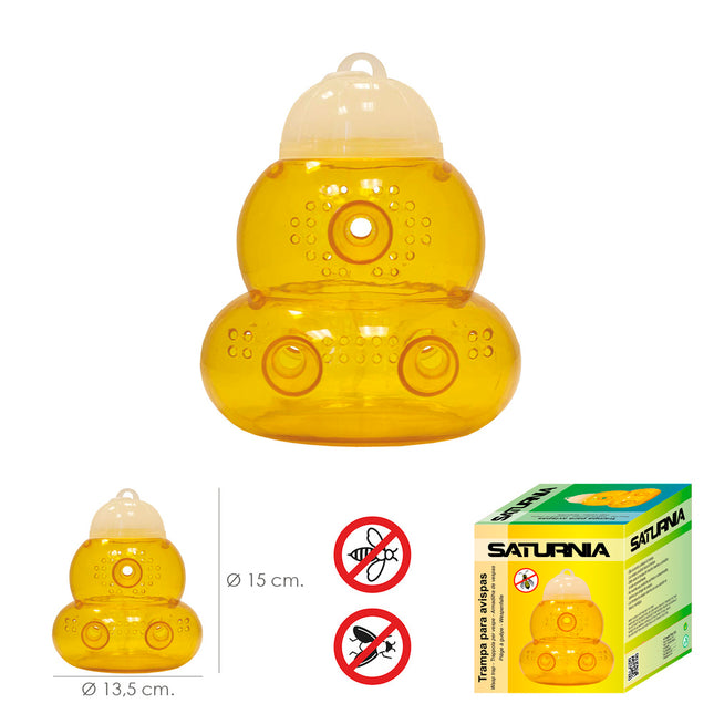 Trampa avispas ø 13,5 x 15 cm