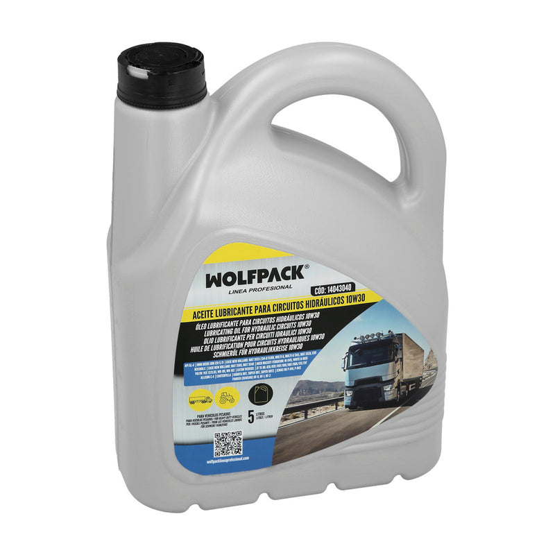 Aceite lubricante 10w30 para circuitos hidráulicos 5 litros