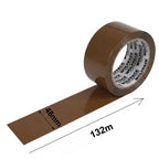 Brown packing tape 48 mm x 132 m.