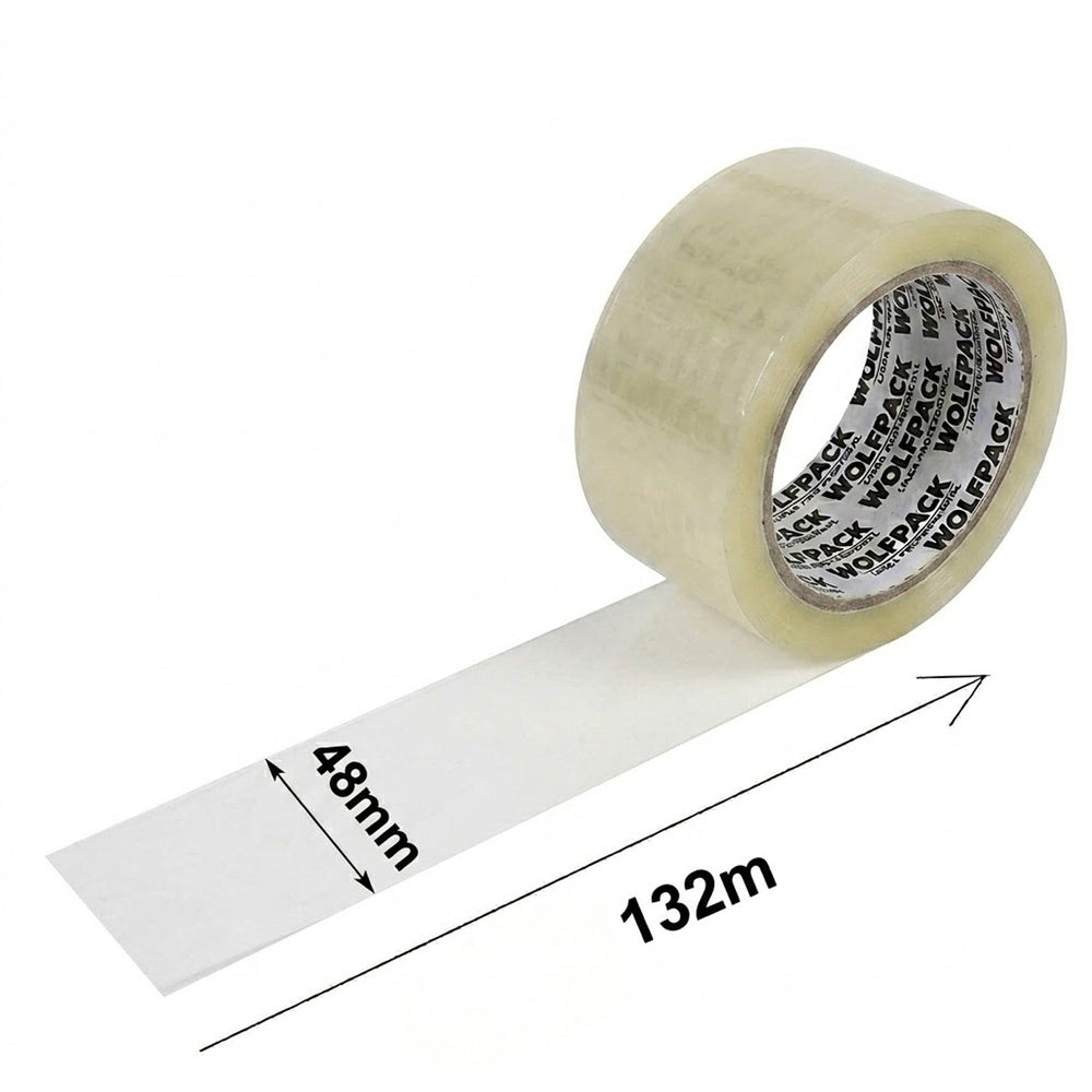 Clear Packing Tape 48 mm x 132 m.