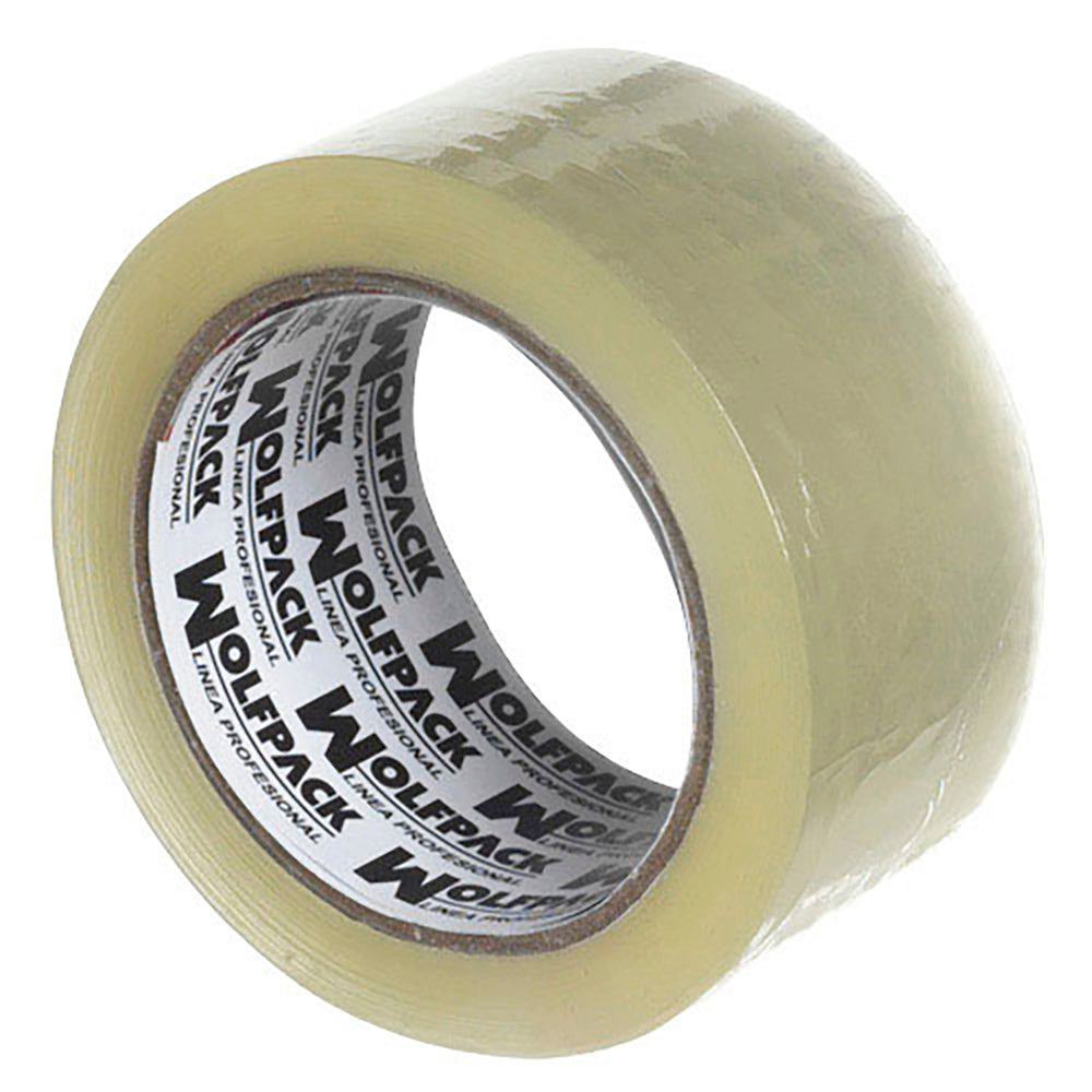 Cinta embalar transparente 48 mm x 66 m.