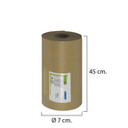 Papel kraft 45 / 50 gramos rollo 45 cm x 45 metros