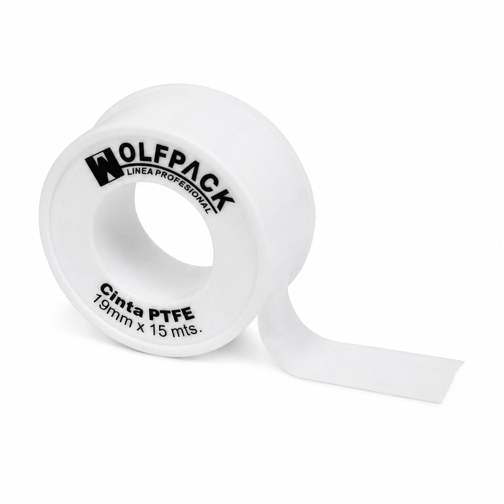 Wolfpack PTFE tape 19 mm x 15 m (pack of 10 rolls)