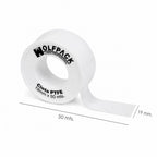 PTFE tape Wolfpack 19 mm x 50 m. Thick. (pack of 5 rolls)