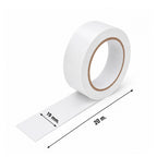 Electrical tape 20 m x 19 mm white household use