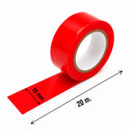 Insulating tape 20 m. x 19 mm red household use