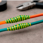 Electrical tape 20 m. x 19 mm yellow / green household use
