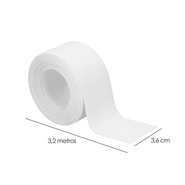 Cinta adhesiva sanitarios 38 mm. x 3,2 metros