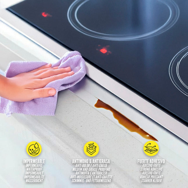 Cinta adhesiva sanitarios 38 mm. x 3,2 metros