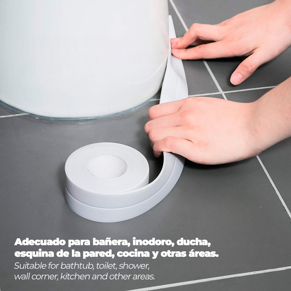 Fita adesiva sanitária 38 mm x 3,2 metros.