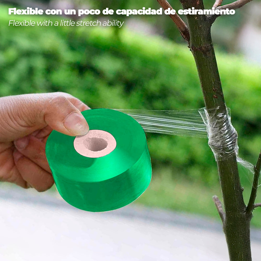 Elastic grafting tape 3 cm x 100 meters.