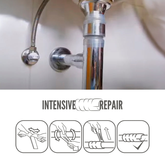 Cinta reparacion autosoldante transparente 25 mm 2,5 metros