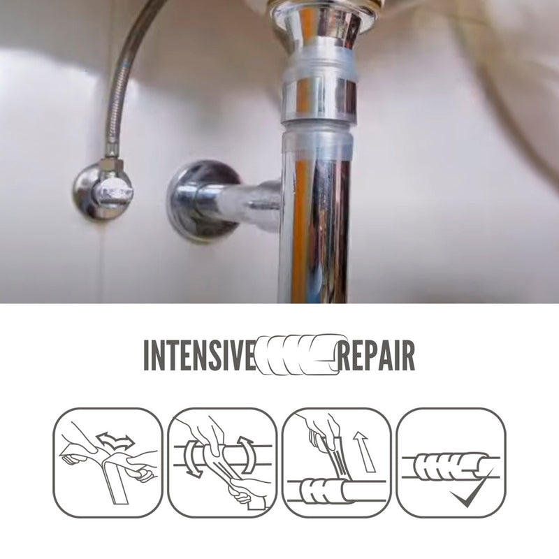 Cinta reparacion autosoldante transparente 25 mm 2,5 metros