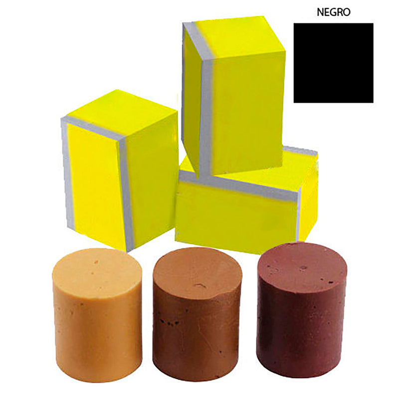 Cera para reparar madera 70 gr para muebles | negro