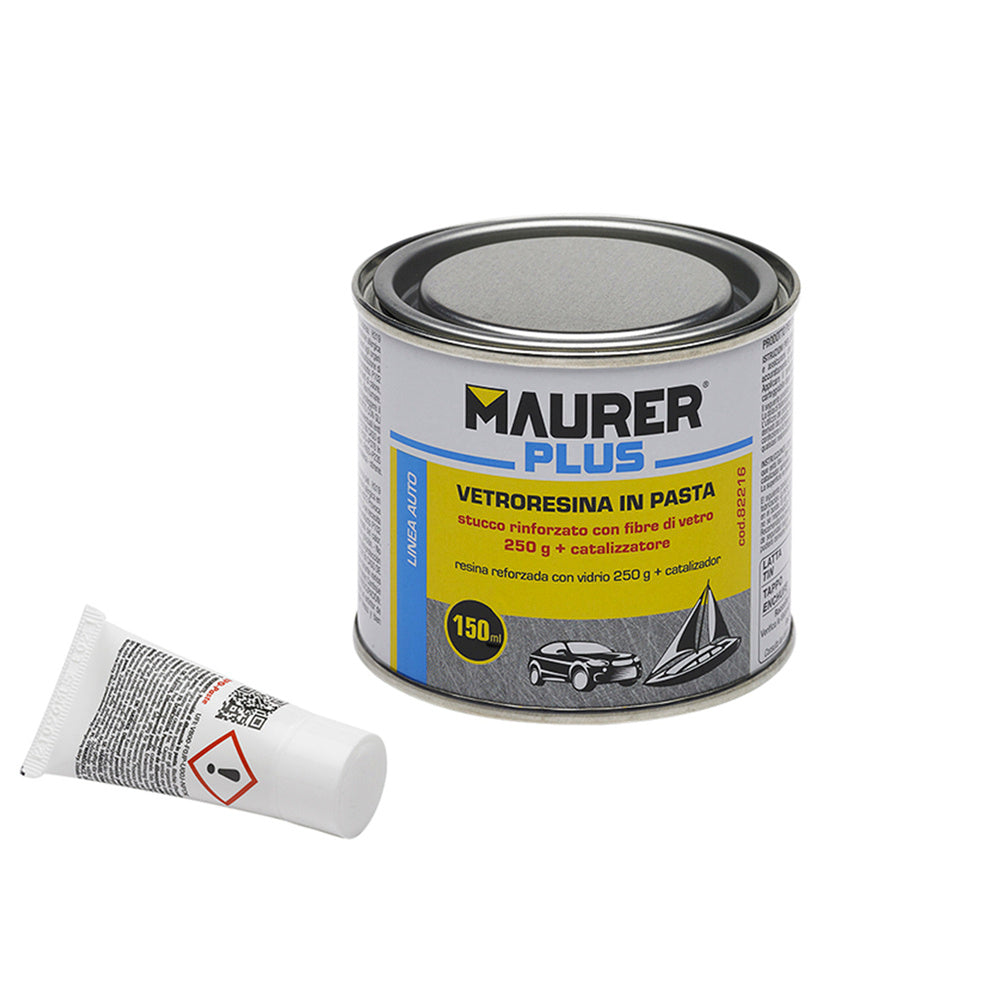 Fibreglass filler 150 ml. (with hardener)