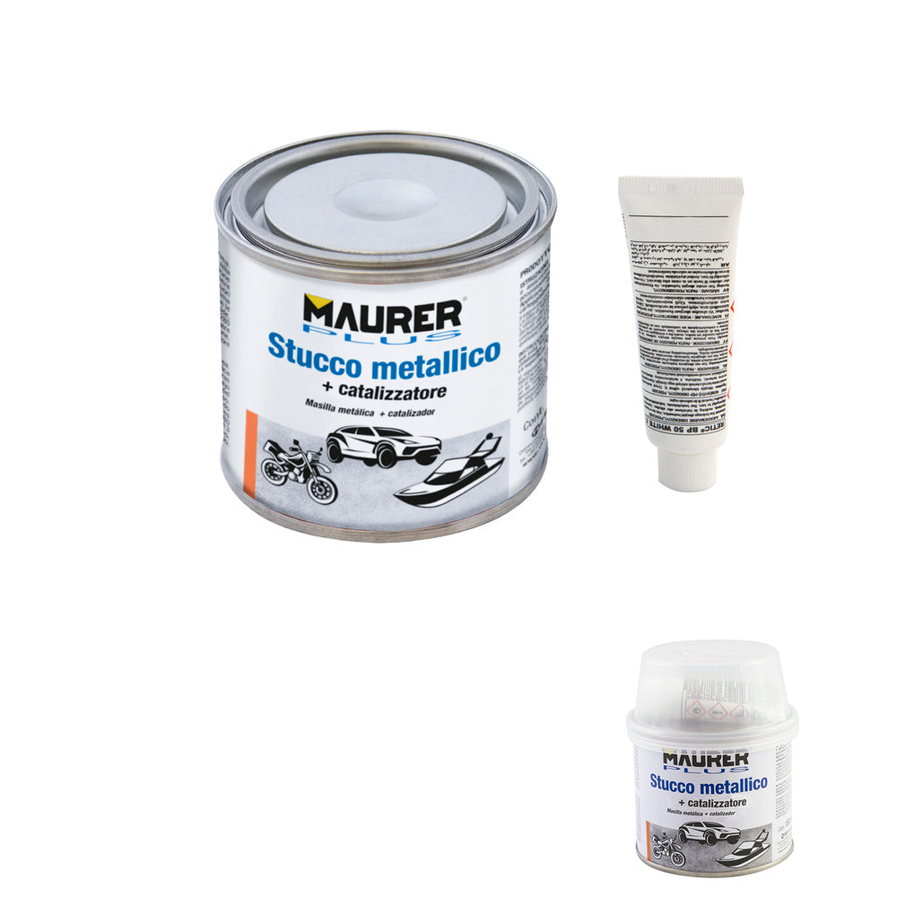 Metal repair putty 150 ml. With hardener