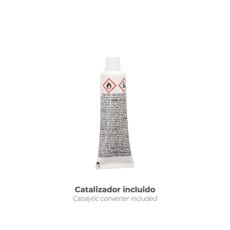 Masilla reparadora metales 325 ml. con endurecedor. masilla metal, masilla reparacion coches, masilla metalica