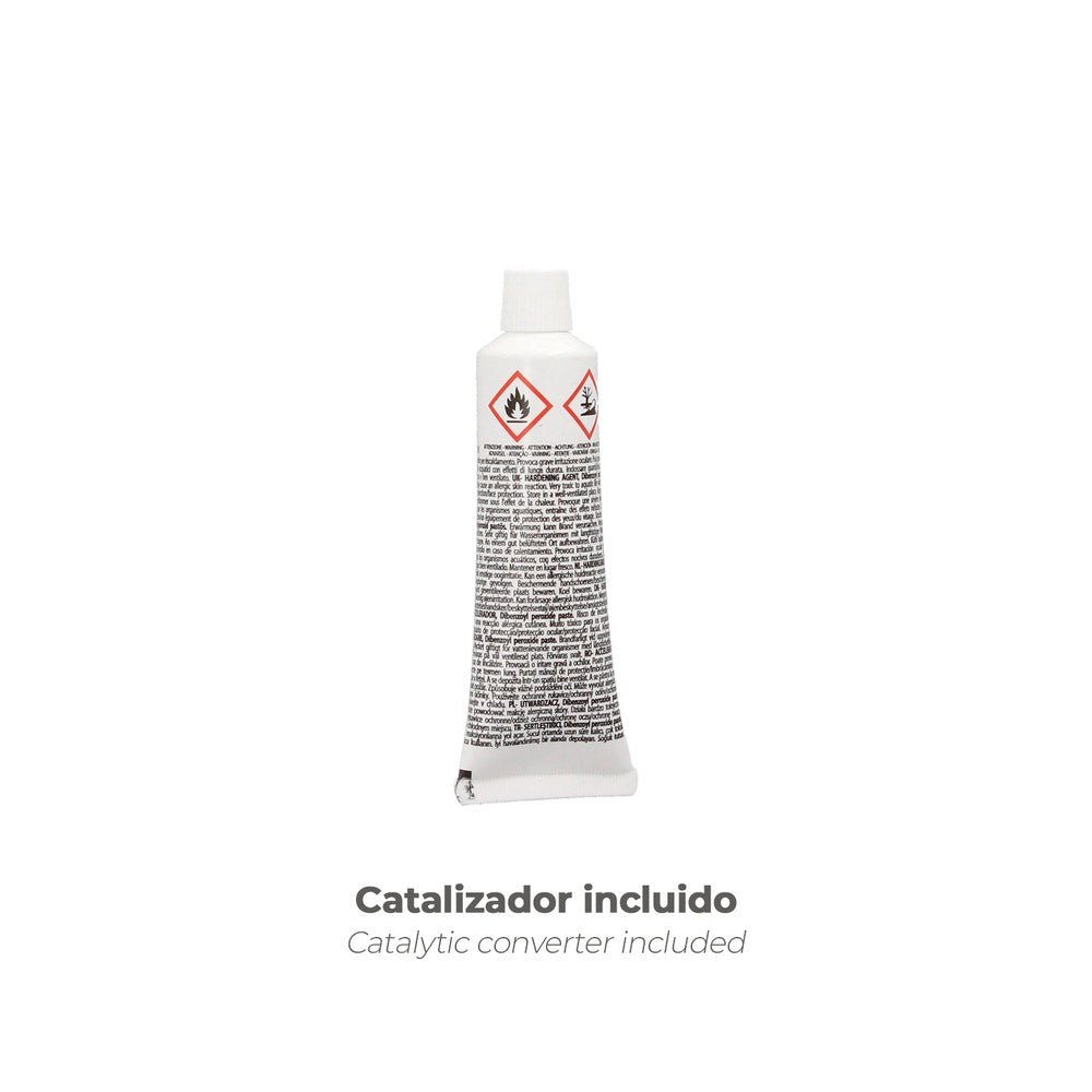 Metal repair paste 325 ml. With hardener. Metal paste, car repair paste, metallic paste.