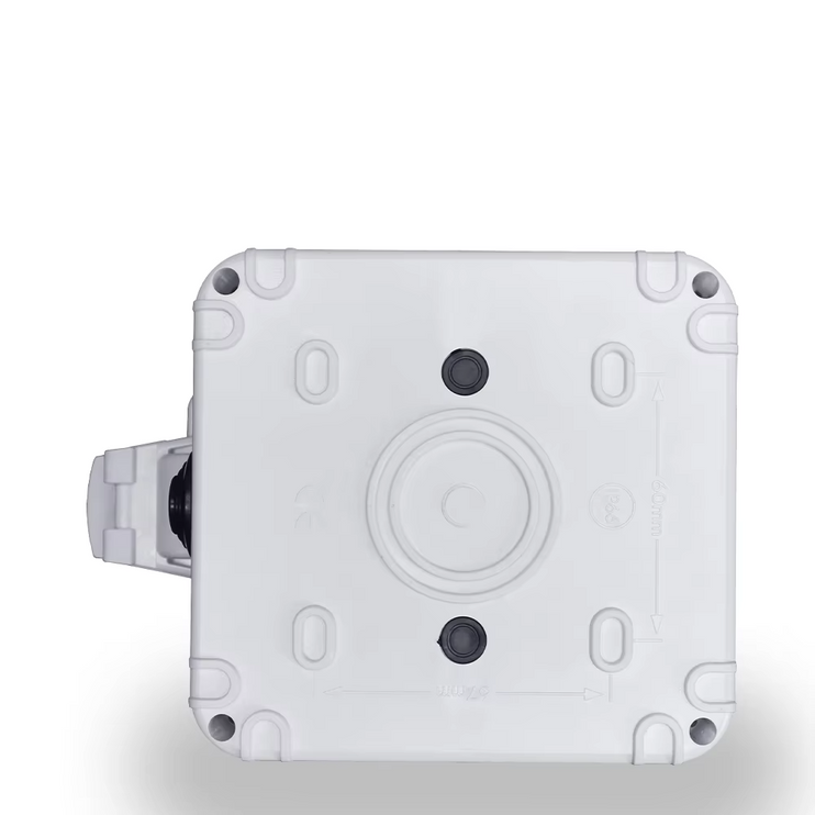 IP66 waterproof box for external installation socket with lock