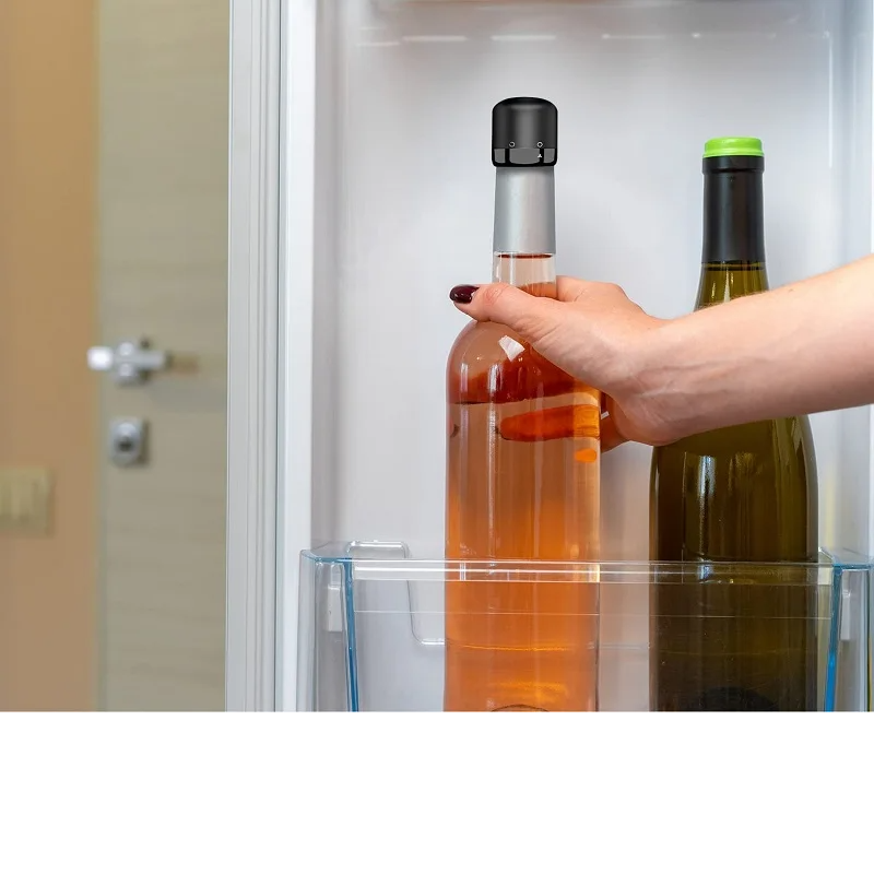 Tapón de vino y champán reutilizable · Sellado al vacío de silicona · Conserva la frescura y evita fugasTaponesHome & Garden > Kitchen & Dining > Barware > Bottle Stoppers & Savers