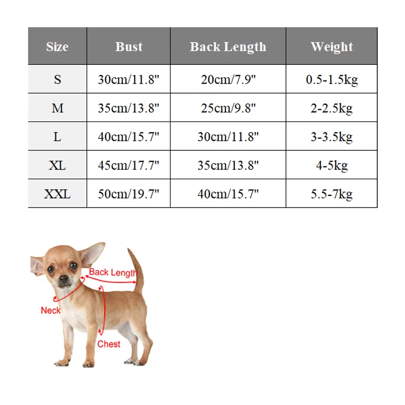 Suéter de felpa de invierno para perrosRopaAnimals & Pet Supplies > Pet Supplies > Pet Apparel > Pet Sweaters