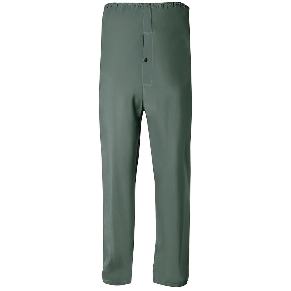 Traje de agua impermeable verde pvc         talla 6-m