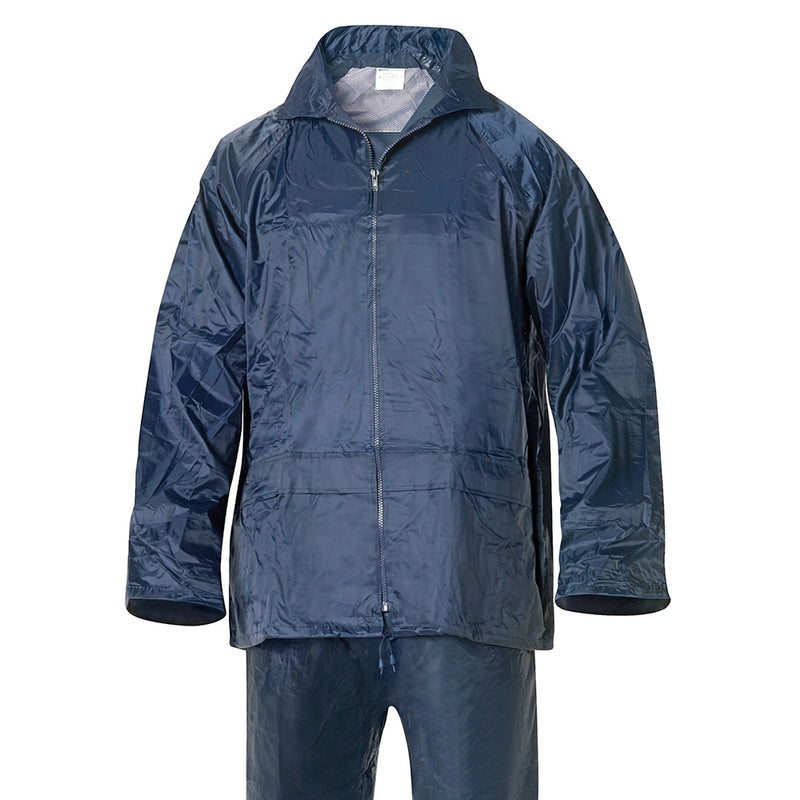 Traje de agua impermeable azul nailon        talla 9-XXL