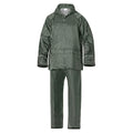 Traje de agua impermeable verde nailon       talla 6-m
