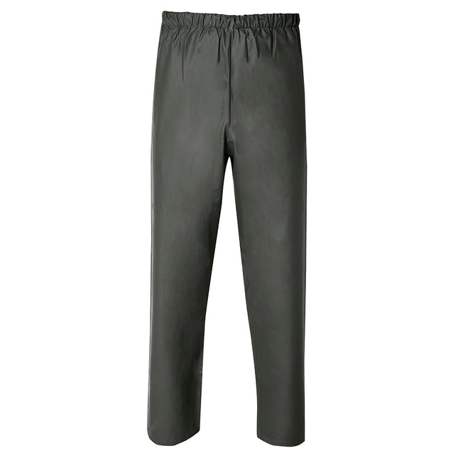 Traje de agua impermeable verde poliuretano talla 8-XL