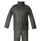 Traje de agua impermeable verde poliuretano talla 8-xl