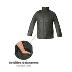 Traje de agua impermeable verde poliuretano talla 8-xl