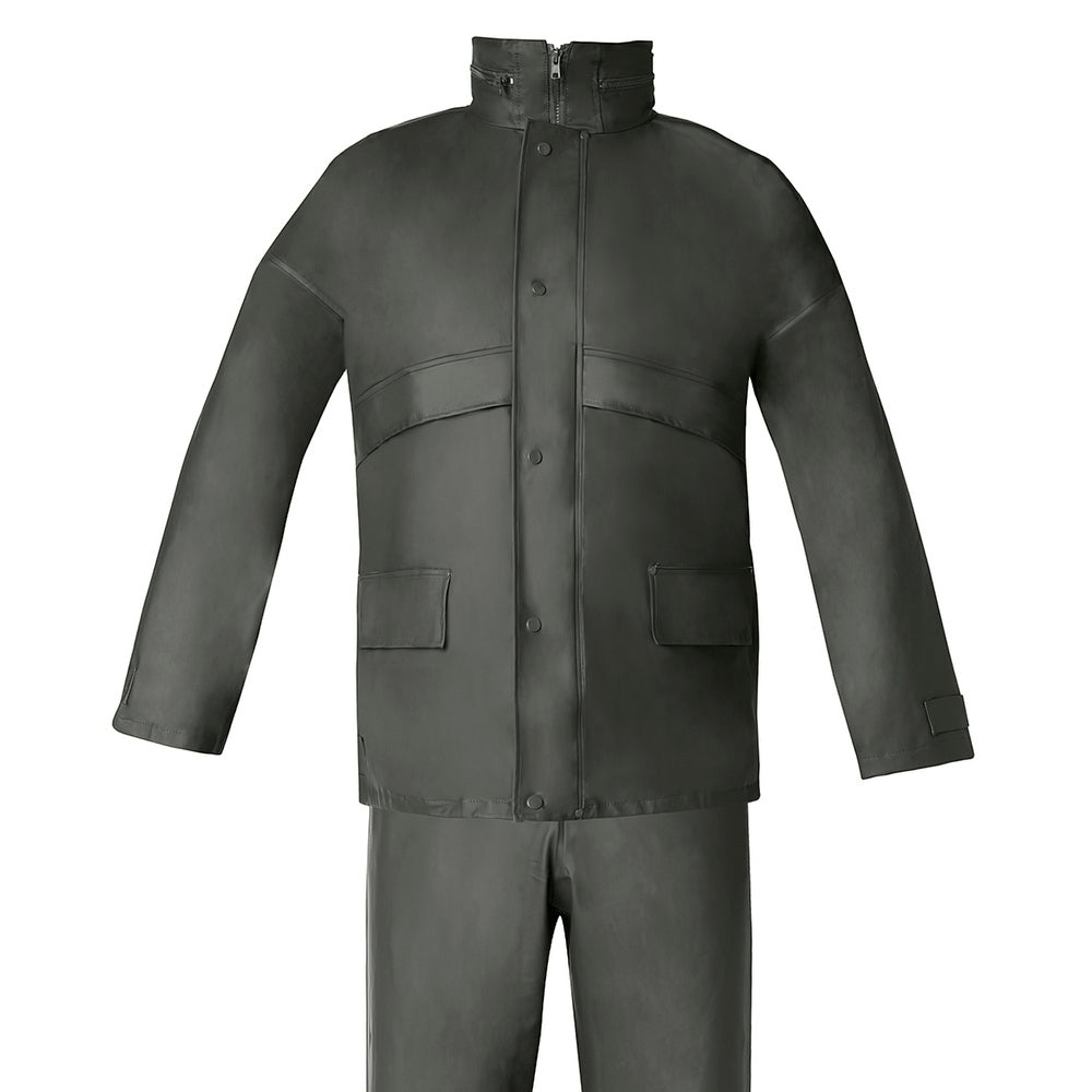 Traje de agua impermeable verde poliuretano talla 9-xxl