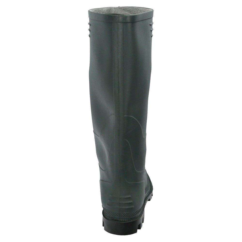 Tall green rubber boots size 46 (pair)