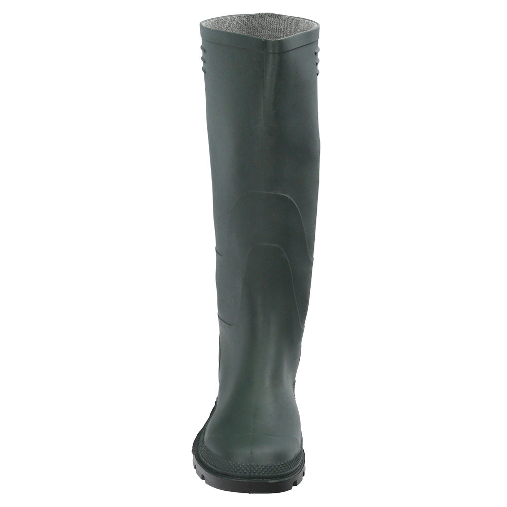 Tall green rubber boots size 47 (pair)