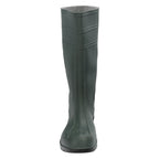 Botas de segurança de cano alto em borracha verde, tamanho 40 (par)