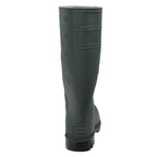 Green tall rubber safety boots size 44 (pair)